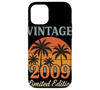 Vintage 2009 Limited Edition Coucher De Soleil Rétro Coque pour iPhone 12/12 Pro
