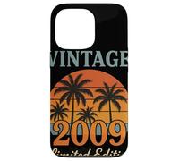 Vintage 2009 Limited Edition Coucher De Soleil Rétro Coque pour iPhone 13 Pro