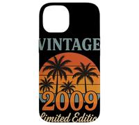 Vintage 2009 Limited Edition Coucher De Soleil Rétro Coque pour iPhone 14