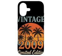 Vintage 2009 Limited Edition Coucher De Soleil Rétro Coque pour iPhone 17