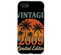 Vintage 2009 Limited Edition Coucher De Soleil Rétro Coque pour iPhone SE (2020) / 7/8