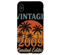 Vintage 2009 Limited Edition Coucher De Soleil Rétro Coque pour iPhone XS Max
