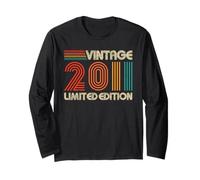 Vintage 2011 Limited Edition Classic 2011 Men Women Vintage Manche Longue