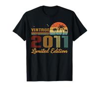 Vintage 2011 Limited Edition Classic 2011 Vintage Birthday T-Shirt