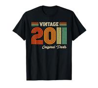 Vintage 2011 Original Parts Birthday 2011 Men Women Vintage T-Shirt