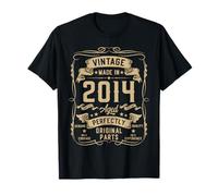 Vintage 2014 11 Year Old Gifts Boys Girls 11yr 11th Birthday T-Shirt