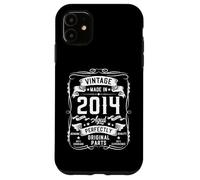 Vintage 2014 12yr 12th Birthday Gifts Boys Girls 12 Year Old Coque pour iPhone 11