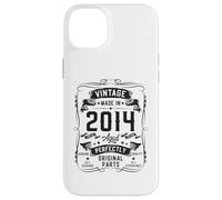 Vintage 2014 12yr 12th Birthday Gifts Boys Girls 12 Year Old Coque pour iPhone 14 Plus