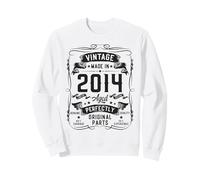 Vintage 2014 12yr 12th Birthday Gifts Boys Girls 12 Year Old Sweatshirt