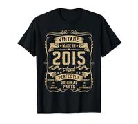 Vintage 2015 11yr 11th Birthday Gifts Boys Girls 11 Year Old T-Shirt