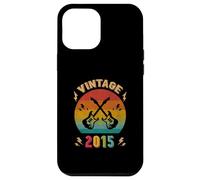 Vintage 2015 Anniversaire Guitare Joueur 11ème Anniversaire Guitariste Coque pour iPhone 12 Pro Max