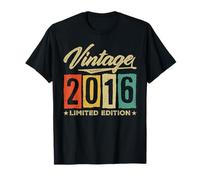Vintage 2016 Édition limitée 10 Ans 10e Anniversaire T-Shirt