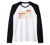 Vintage 2017 Classic Birthday 2017 Cassette Tape Vintage Manche Raglan