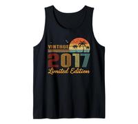 Vintage 2017 Limited Edition Classic 2017 Vintage Birthday Débardeur