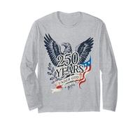 Vintage 250 Ans en Dieu Nous Avons Confiance 1776-2026 - États-Unis Manche Longue