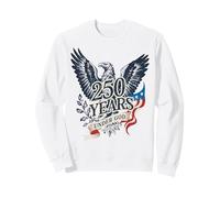 Vintage 250 Ans en Dieu Nous Avons Confiance 1776-2026 - États-Unis Sweatshirt
