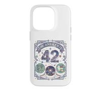 Vintage 42 Answer to Life, The Universe and Everything Coque pour iPhone 14 Pro