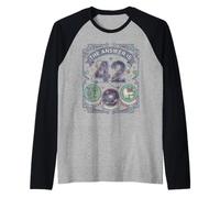 Vintage 42 Answer to Life, The Universe and Everything Manche Raglan