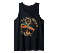 Vintage 42 Answer to Life, The Universe and Everything Retro Débardeur