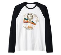 Vintage 42 Answer to Life, The Universe and Everything Retro Manche Raglan