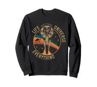 Vintage 42 Answer to Life, The Universe and Everything Retro Sweatshirt