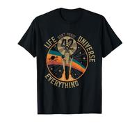 Vintage 42 Answer to Life, The Universe and Everything Retro T-Shirt
