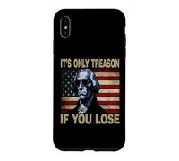 Vintage 4th of July Its Only Treason If You Lose Coque pour iPhone XS Max