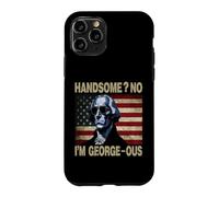 Vintage 4th of July Men Women Handsome No I'm Georgeous Coque pour iPhone 11 Pro