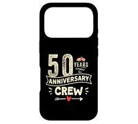Vintage 50 Years Marriage Anniversary Crew Couple His/Her Coque pour iPhone 17 Pro