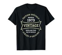 Vintage 50e anniversaire Né en 1973 Vintage 50 ans Cadeau T-Shirt