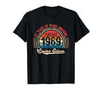 Vintage 57e Anniversaire 57 Ans de génie né en 1969 T-Shirt