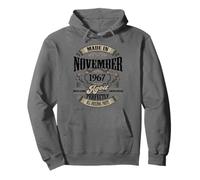 Vintage 60th Birthday Legend November 1967 60 Years Old Gift Sweat à Capuche