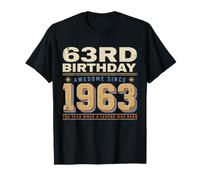 Vintage 63rd Birthday 1963 Legend Since 1963 T-Shirt