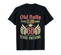 Vintage 68 Anniversaire Old Balls Club 68 Ans Anniversaire T-Shirt