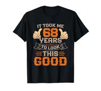 Vintage 68 Ans Anniversaire Homme It Took Me 68 Ans Cadeau T-Shirt