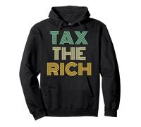 Vintage 70s Font & Colors: Tax The Rich Sweat à Capuche