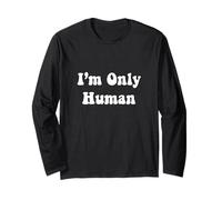 Vintage 70s I'm Only Human Manche Longue