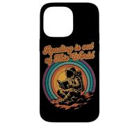 Vintage 70s Reading is Out of This World Astronaute Book Love Coque pour iPhone 14 Pro Max