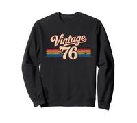 Vintage '76 1976 Style Comic Style Cinquantenaire Anniversaire Sweatshirt