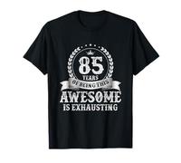 Vintage 85e Anniversaire 85 Ans 85 Years Of Being Awesome T-Shirt