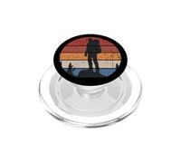 Vintage Adventure Mountain Retro Sunset Sunrise PopSockets PopGrip pour MagSafe