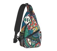 Vintage Africain Ethnique Éléments Poitrine Sac à bandoulière