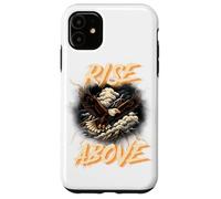 Vintage Aigle Nuages Orageux Ton Terre Nature Art Coque pour iPhone 11