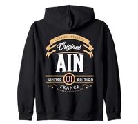 Vintage Ain Département France Sweat à Capuche