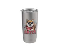 Vintage Akita 4 juillet Merica Gobelet isotherme en acier inoxydable double paroi