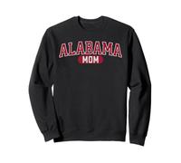 Vintage Alabama Mom Varsity Style Print State Pride Women's Sweatshirt