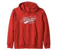 Vintage Alabama Script Swoosh Classic State Pride Sweat à Capuche