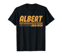 Vintage Albert Prénom Retro Groovy Personnel Albert Dad T-Shirt Graphique avec Valeur