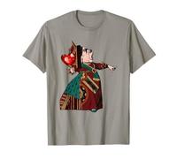 Vintage Alice au Pays des Merveilles Reine de cœurs T-Shirt