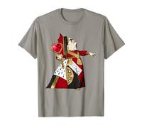 Vintage Alice au Pays des Merveilles Reine de cœurs T-Shirt